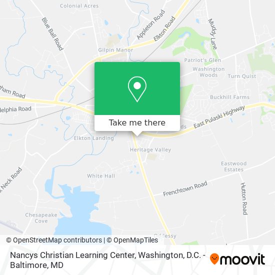 Mapa de Nancys Christian Learning Center