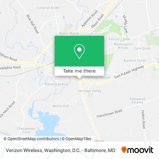 Verizon Wireless map