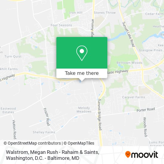 Mapa de Walstrom, Megan Rush - Rahaim & Saints