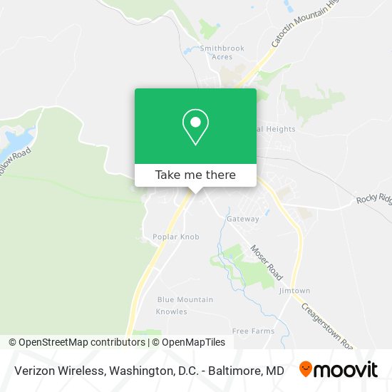 Verizon Wireless map