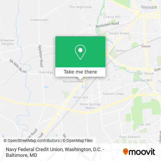 Navy Federal Credit Union map