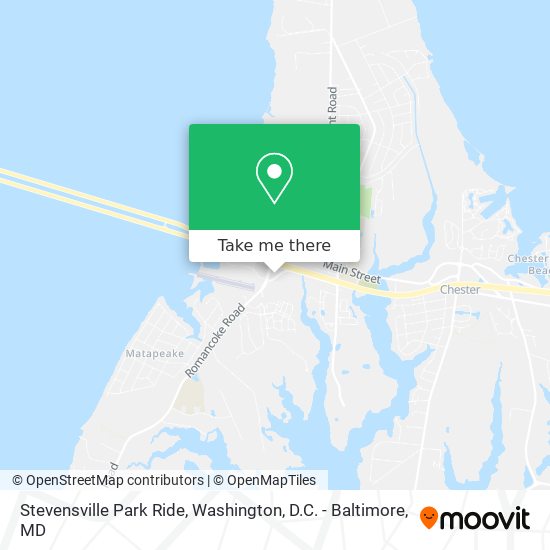 Stevensville Park Ride map