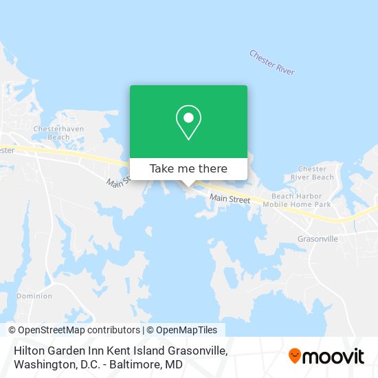 Hilton Garden Inn Kent Island Grasonville map