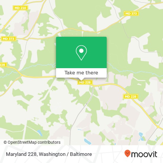 Mapa de Maryland 228