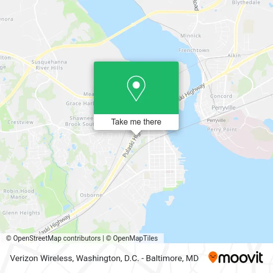 Verizon Wireless map