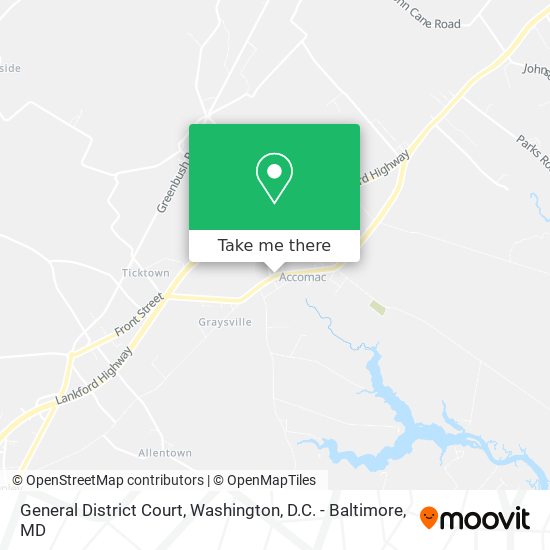 Mapa de General District Court