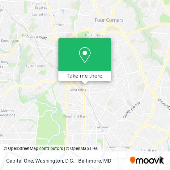 Capital One map