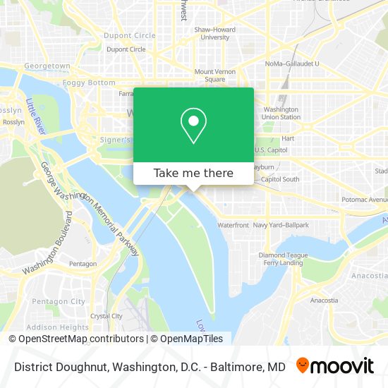 Mapa de District Doughnut