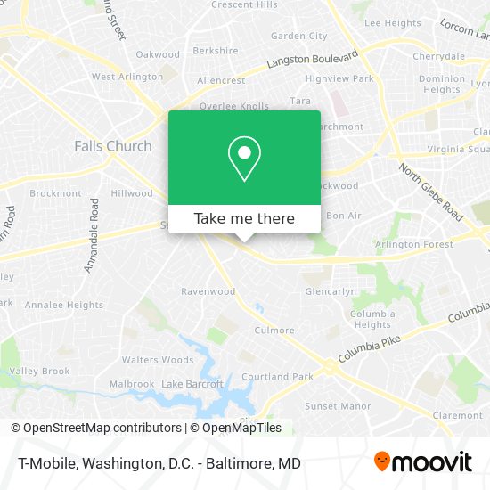 T-Mobile map