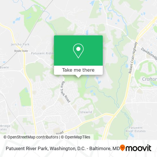 Mapa de Patuxent River Park