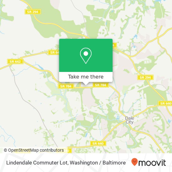 Mapa de Lindendale Commuter Lot