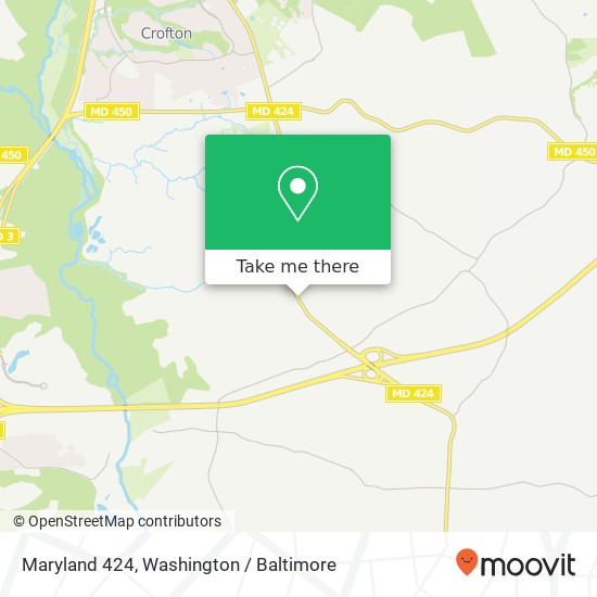 Mapa de Maryland 424