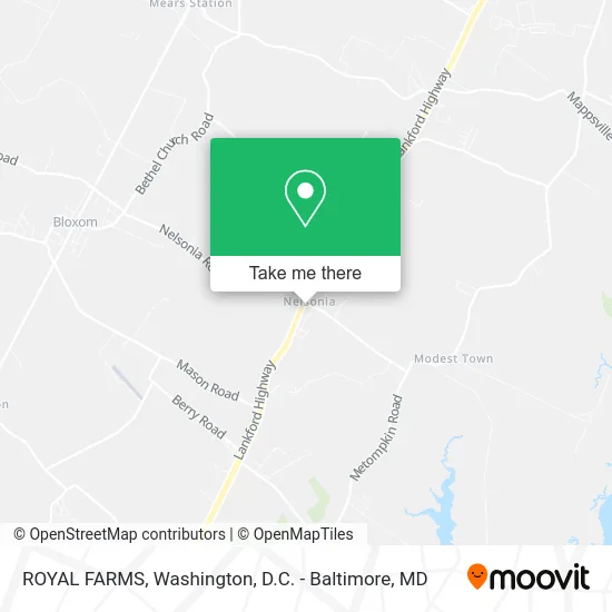 ROYAL FARMS map