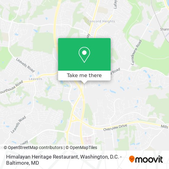 Himalayan Heritage Restaurant map