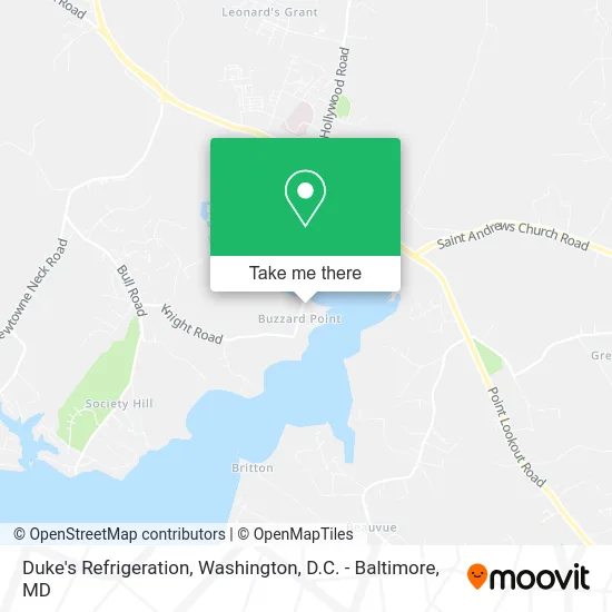 Duke's Refrigeration map