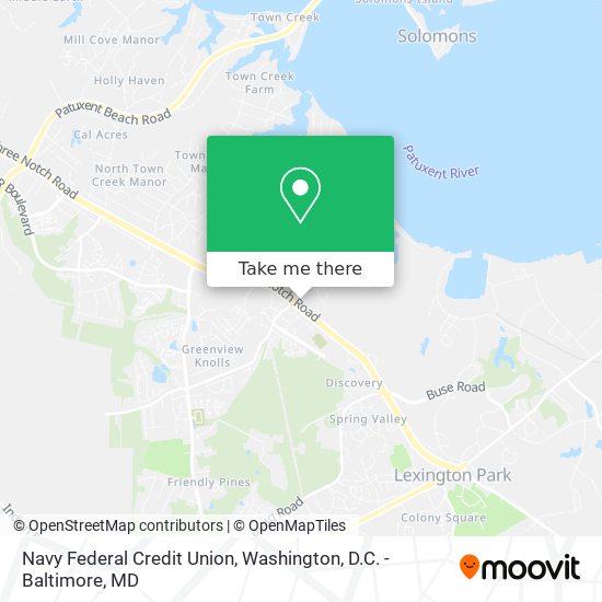 Navy Federal Credit Union map