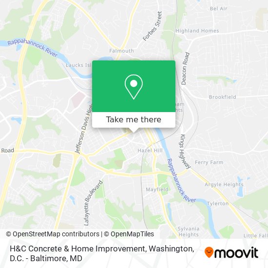 H&C Concrete & Home Improvement map