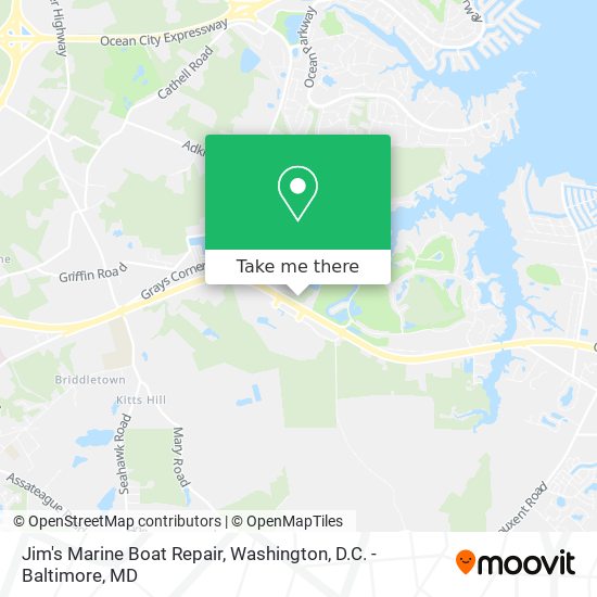 Jim's Marine Boat Repair map