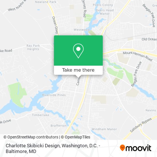 Mapa de Charlotte Skibicki Design