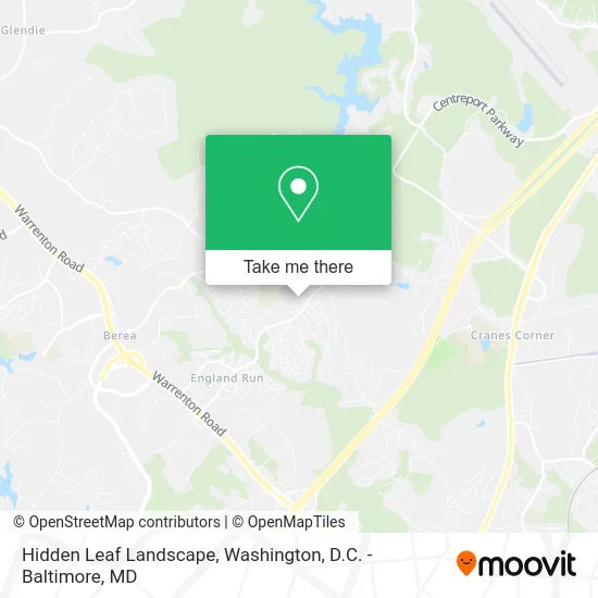 Hidden Leaf Landscape map