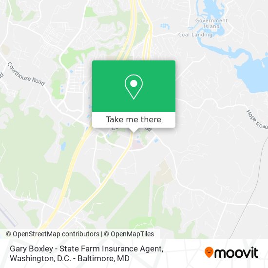 Gary Boxley - State Farm Insurance Agent map