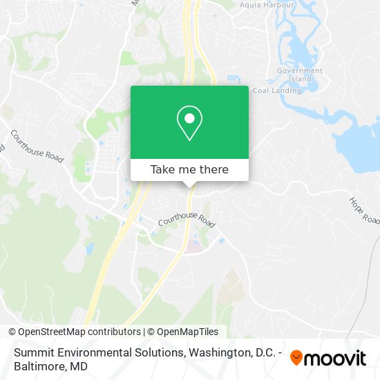 Summit Environmental Solutions map