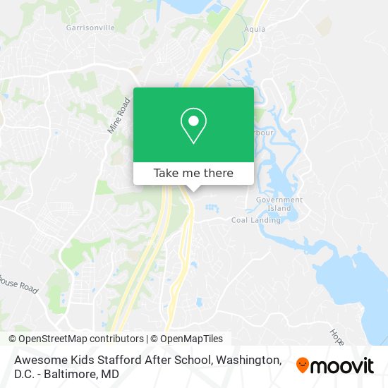 Mapa de Awesome Kids Stafford After School