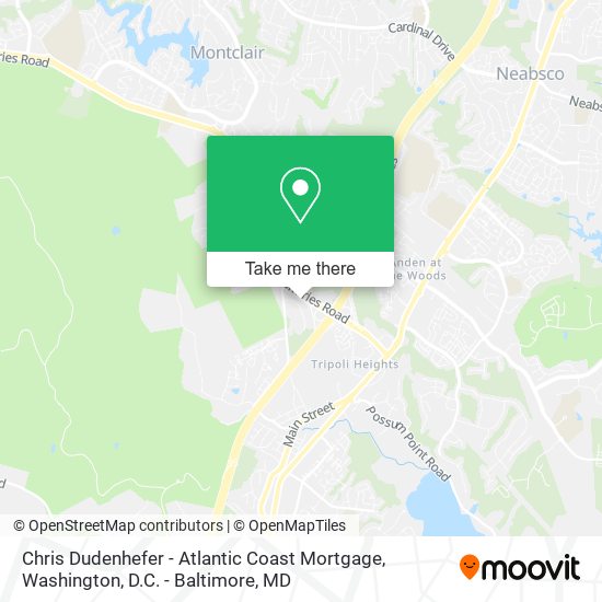 Chris Dudenhefer - Atlantic Coast Mortgage map