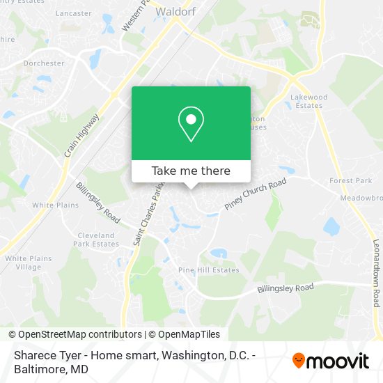 Mapa de Sharece Tyer - Home smart