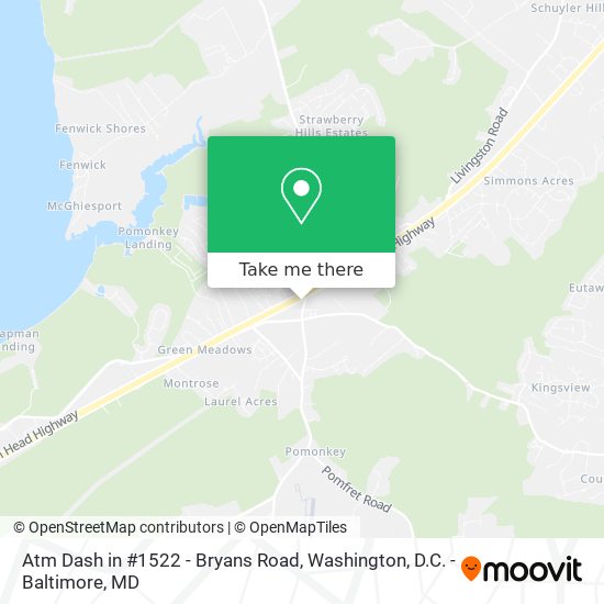 Atm Dash in #1522 - Bryans Road map