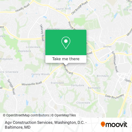 Agv Construction Services map