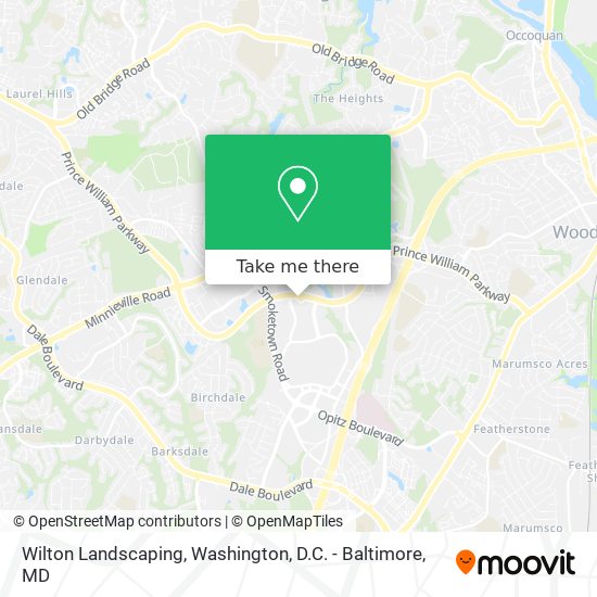 Wilton Landscaping map