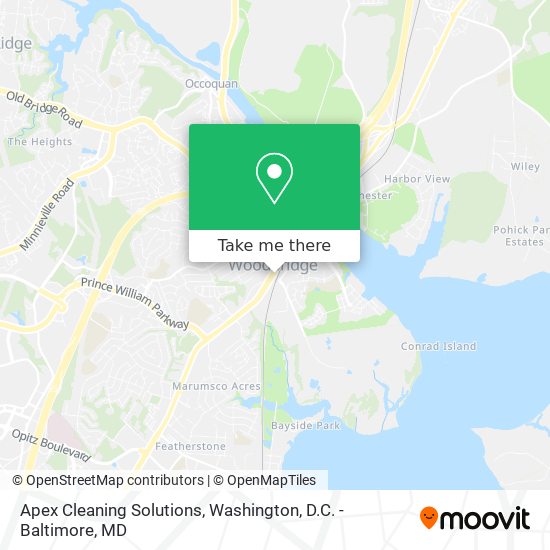 Apex Cleaning Solutions map