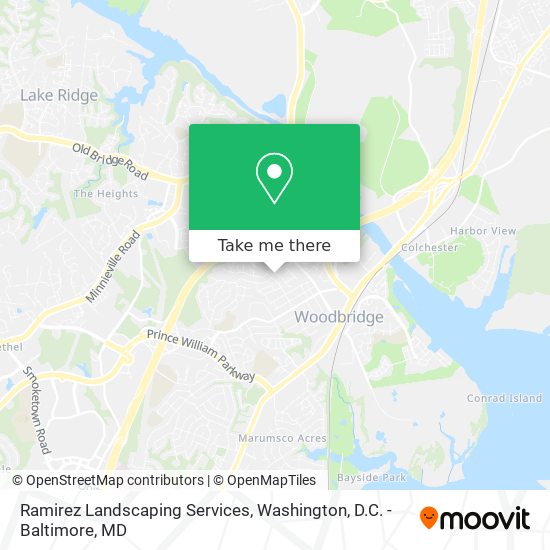 Ramirez Landscaping Services map