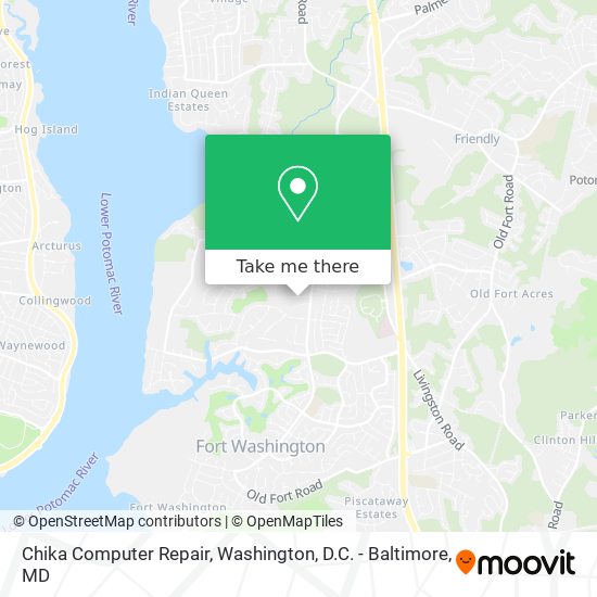 Chika Computer Repair map