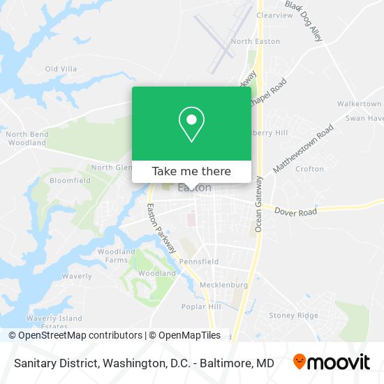 Sanitary District map