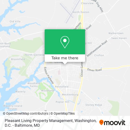 Pleasant Living Property Management map