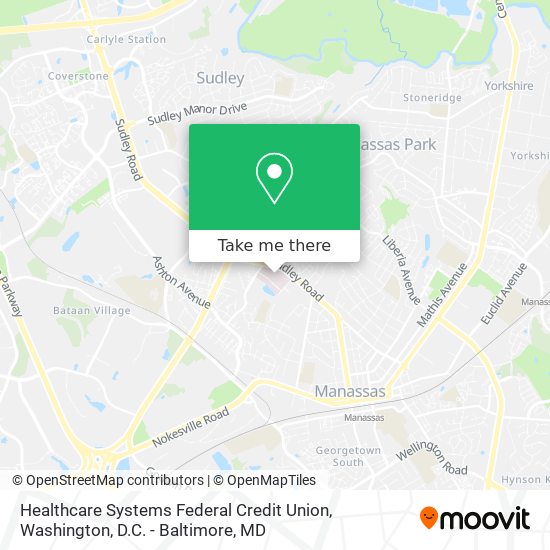 Healthcare Systems Federal Credit Union map