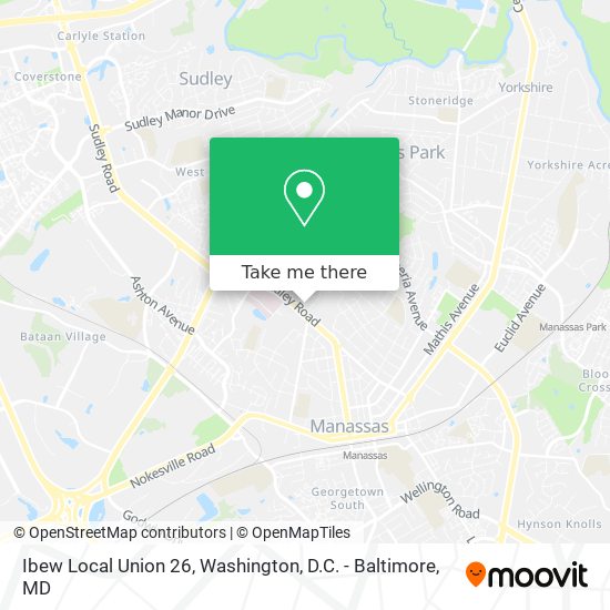Ibew Local Union 26 map
