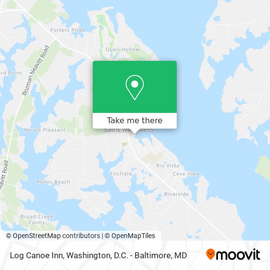 Mapa de Log Canoe Inn