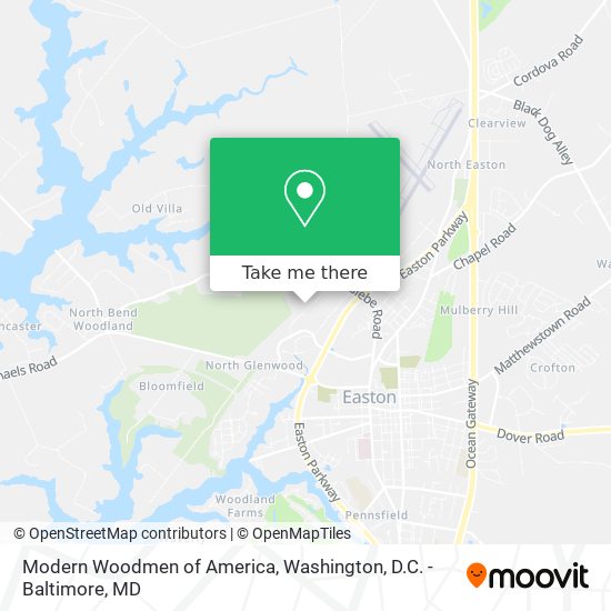 Mapa de Modern Woodmen of America