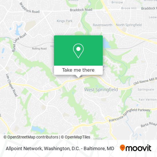 Allpoint Network map