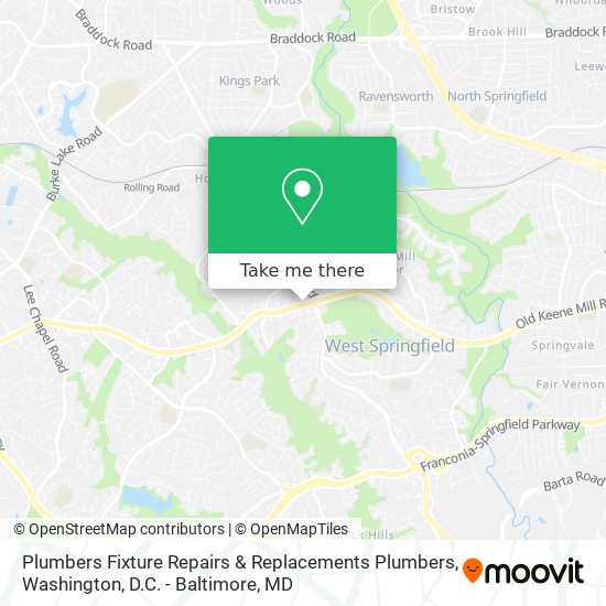 Mapa de Plumbers Fixture Repairs & Replacements Plumbers