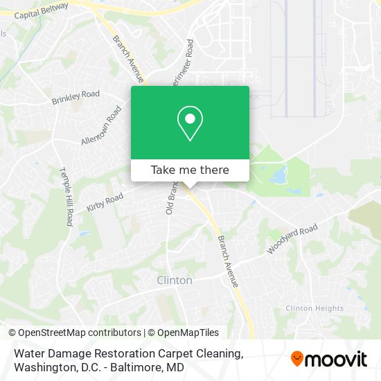 Mapa de Water Damage Restoration Carpet Cleaning