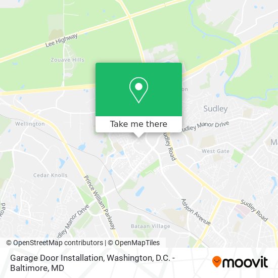 Mapa de Garage Door Installation