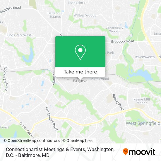 Connectionartist Meetings & Events map