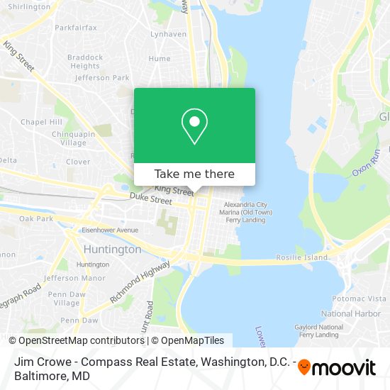 Mapa de Jim Crowe - Compass Real Estate