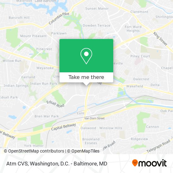 Atm CVS map