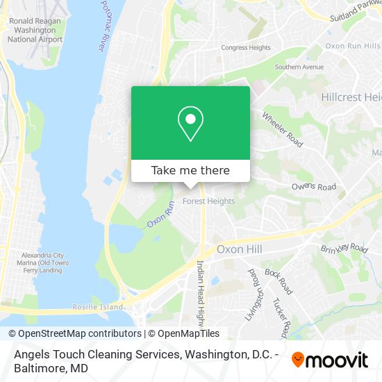 Mapa de Angels Touch Cleaning Services