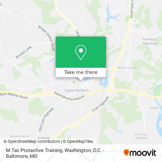 M Tac Protective Training map